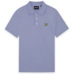 Lyle & Scott Plain Polo Paars