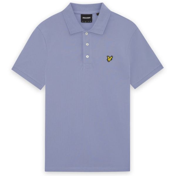 Lyle & Scott Plain Polo Paars