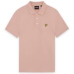 Lyle & Scott Plain Polo Peach