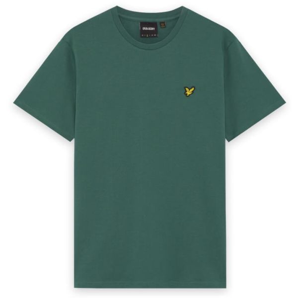 Lyle & Scott Plain T-shirt Donker Groen