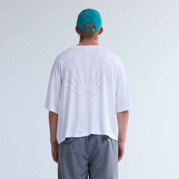 New Amsterdam Surf Association Big Logo T-shirt Off White