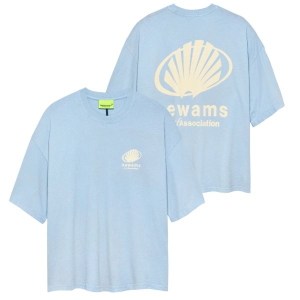 New Amsterdam Surf Association Corporate Logo T-shirt Licht Blauw