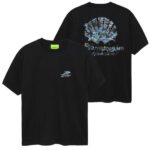 New Amsterdam Surf Association Dolphin T-shirt Zwart