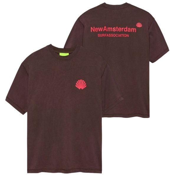 New Amsterdam Surf Association Logo T-shirt Bruin