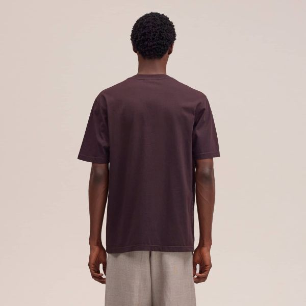 NN.07 Adam Emb T-shirt Bruin