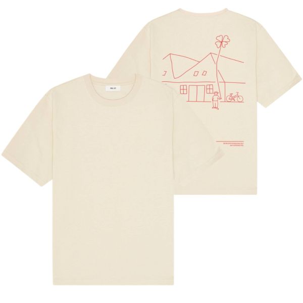 NN.07 Jett Print T-shirt Off White