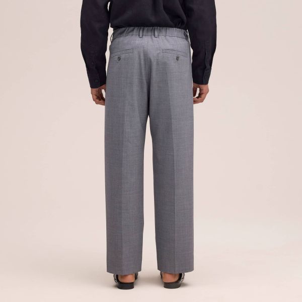 NN.07 Kay Relaxed Broek Grijs