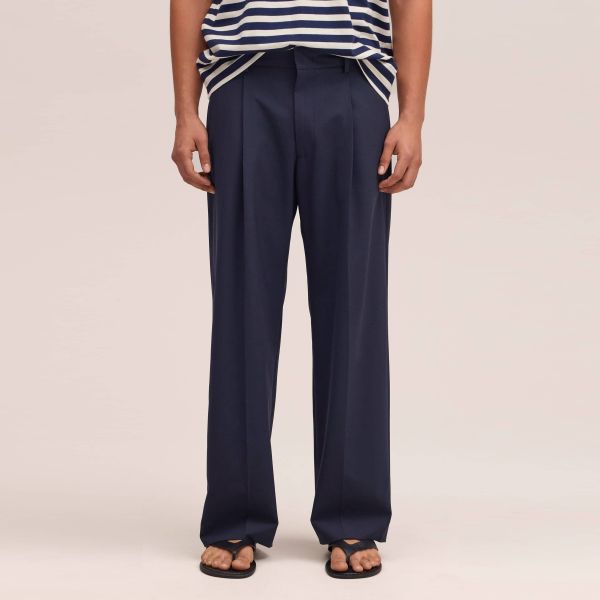 NN.07 Kay Relaxed Broek Navy