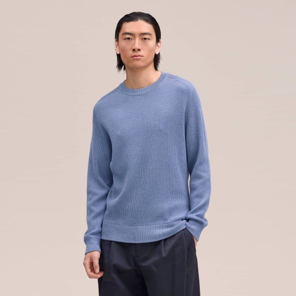 NN.07 Kevin Knit Sweater Blauw