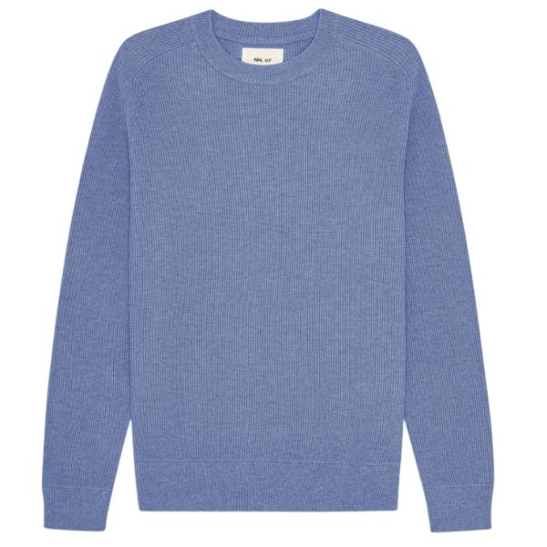 NN.07 Kevin Knit Sweater Blauw