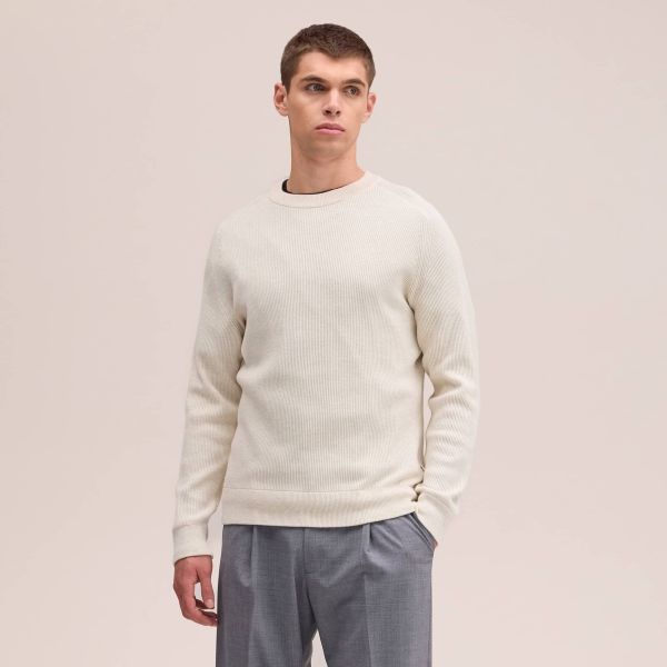 NN.07 Kevin Knit Sweater Off White