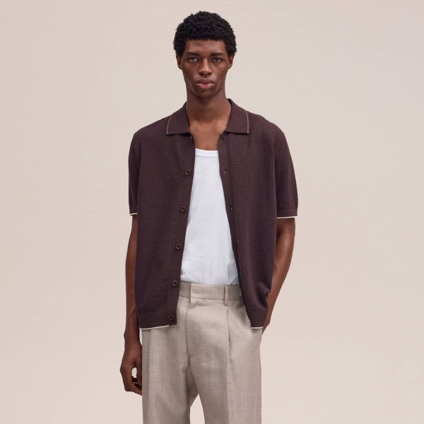 NN.07 Nalo Overhemd Bruin