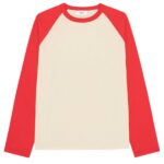 NN.07 Regie Longsleeve T-shirt Off White/Rood