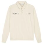 Olaf Script Friends Oversized Polo Off White