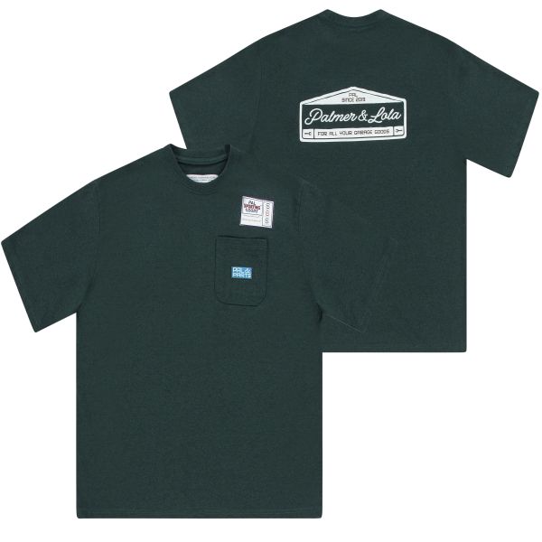 PAL Sporting Goods Garage Goods T-shirt Donker Groen