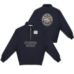 PAL Sporting Goods Swing For The Fences Half Zip Sweater Navy