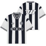 Quotrell Alessio Knitted Polo Navy/Wit