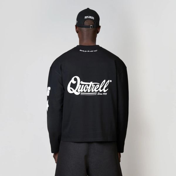 Quotrell Racing Longsleeve T-shirt Zwart