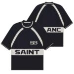 Saint Blanc Cycling Knit Polo Donker Blauw