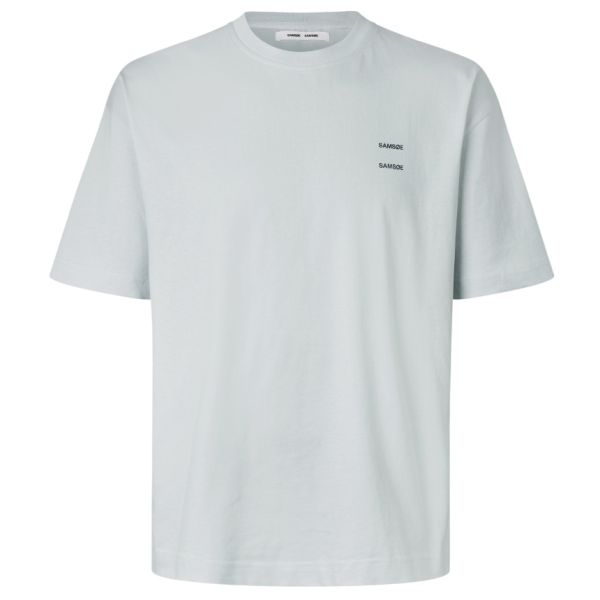 Samsøe Samsøe Joel T-shirt Licht Blauw