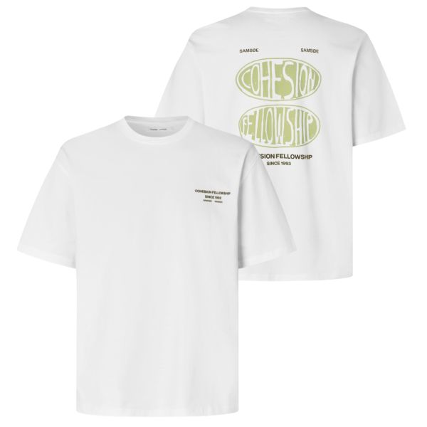 Samsøe Samsøe Sacohen T-shirt Wit