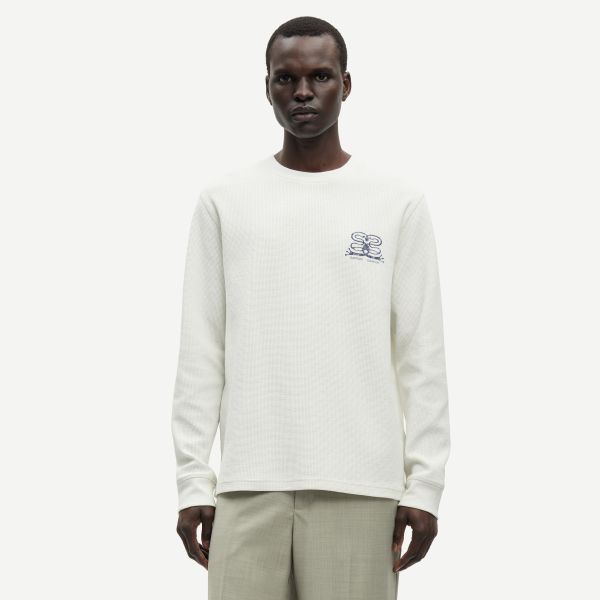 Samsøe Samsøe Safellow Longsleeve T-shirt Off White