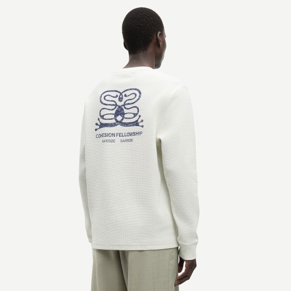 Samsøe Samsøe Safellow Longsleeve T-shirt Off White