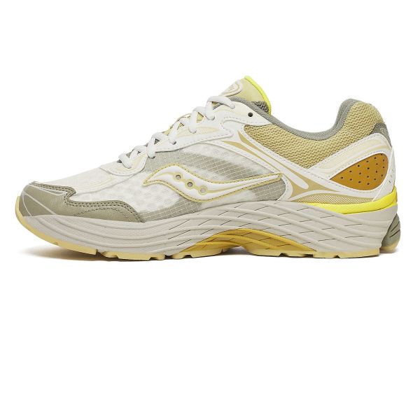 Saucony Progrid Omni 9 Sneaker Off White/Geel