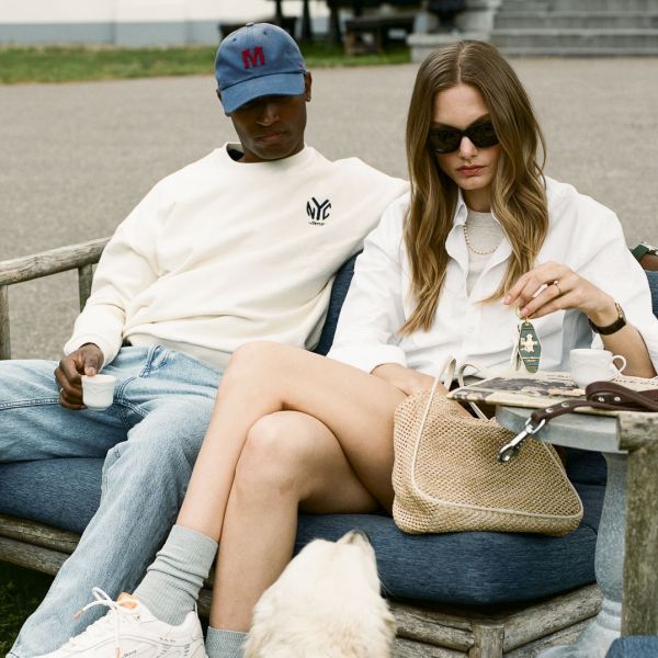 The Mercer Brand The Subway Sweater Off White