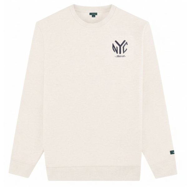 The Mercer Brand The Subway Sweater Off White