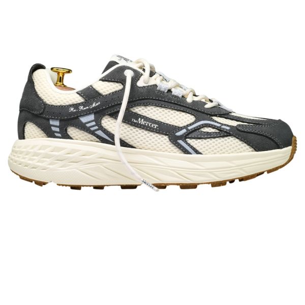 The Mercer Brand The Re-Run MAX Sneaker Antraciet/Off White