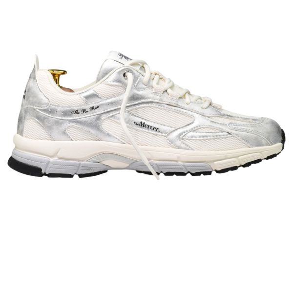 The Mercer Brand The Re-Run Metallic Sneaker Zilver