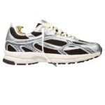 The Mercer Brand The Re-Run Twin Mesh Sneaker Grijs/Bruin