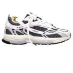 The Mercer Brand The Re-Run White Silver Sneaker Wit/Zwart