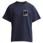 Ange Projects Night Beach Patch T-shirt Navy
