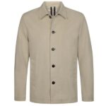Profuomo Normal Fit Overshirt Beige