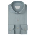 Profuomo Knitted Overhemd Blauw