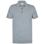 Profuomo Luxury Basic Polo Blauw