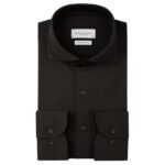 Profuomo Knitted Overhemd Donker Bruin