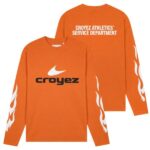 Croyez Service Dept Longsleeve T-shirt Oranje