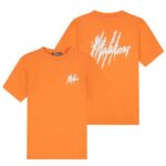 Malelions Signature Drip T-shirt Oranje