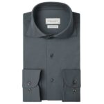 Profuomo Knitted Overhemd Blauw