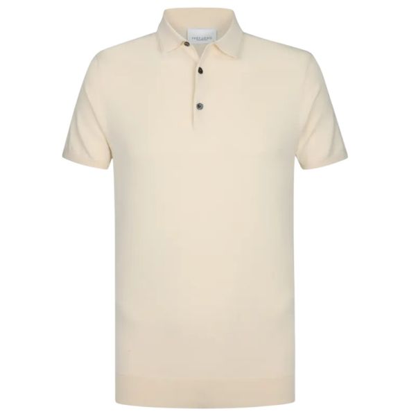 Profuomo Luxury Basic Polo Off White