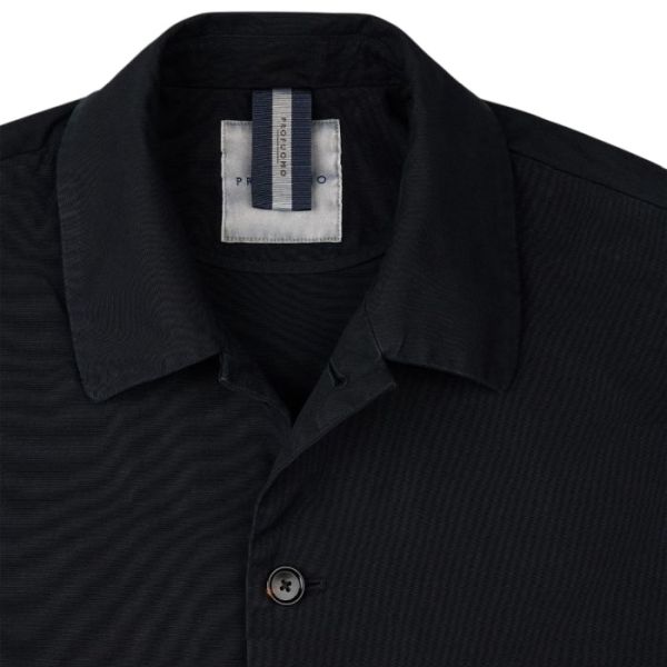 Profuomo Normal Fit Overshirt Navy