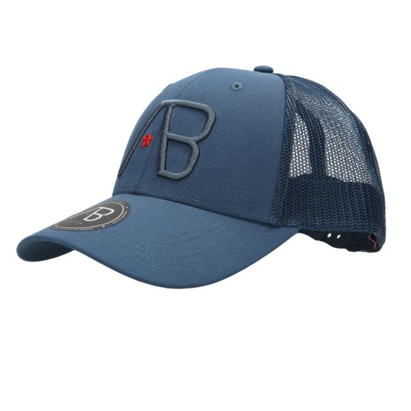 AB Lifestyle Retro Trucker Cap Donker Blauw