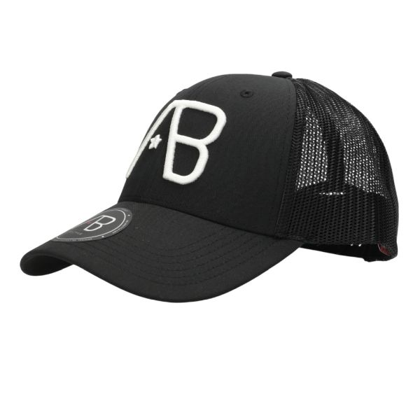 AB Lifestyle Retro Trucker Cap Zwart/Wit