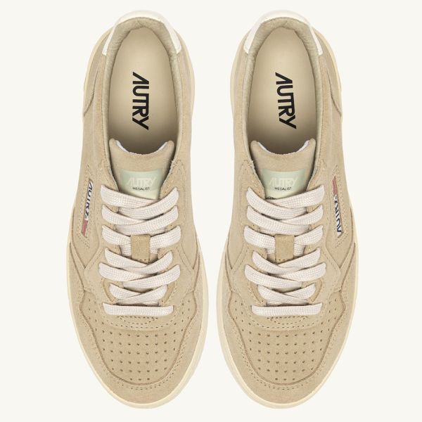 Autry Medalist Low Sneaker Beige