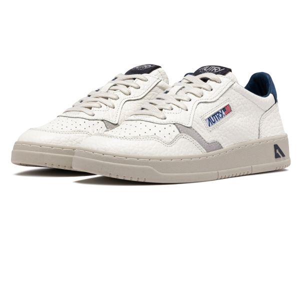Autry Medalist Low Sneaker Wit/Navy