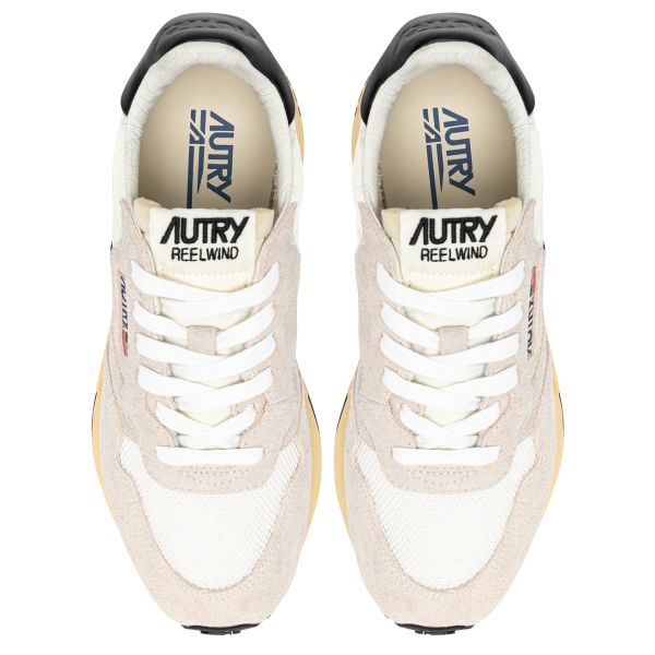 Autry Reelwind Low Sneaker Grijs/Zwart