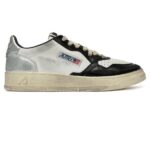 Autry Super Vintage Medalist Low Sneaker Zwart/Wit
